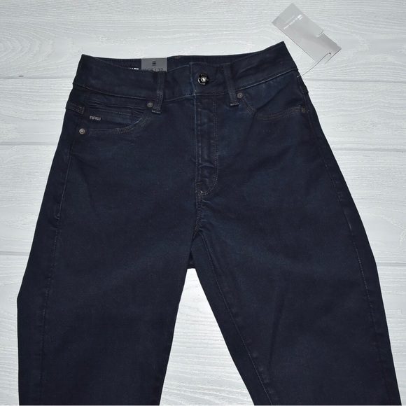 Sale! G-Star RAW Shape High super skinny jeans Rinsed color size 25/32 - Picture 6 of 12